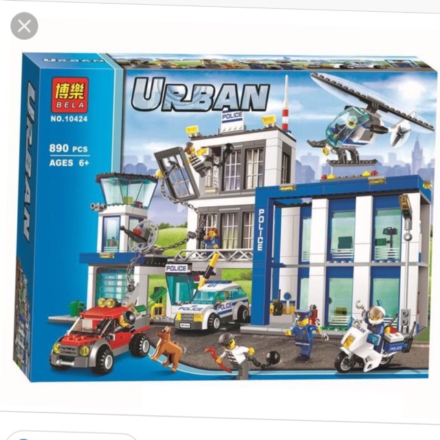 [Nhập mã TOYOCT giảm 10% tối đa 15K đơn từ 50K]Lego Urban city 10424 -890 miếng