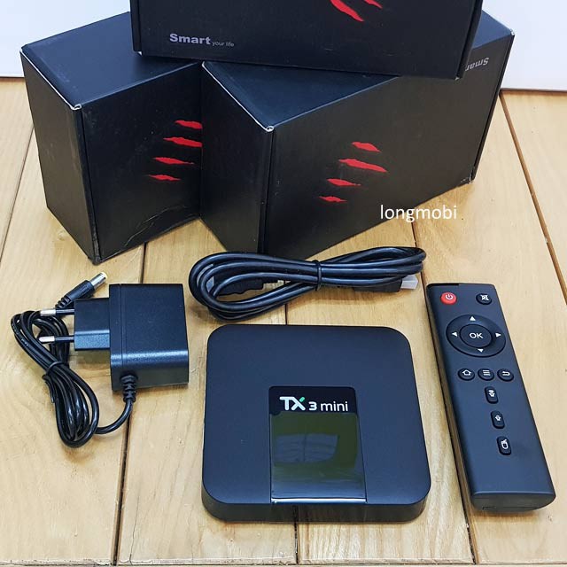 Android Tivi Box TX3 mini - 2G Ram, 16G bộ nhớ - Phiên bản 2021" ĐẶC BIỆT NHẤT!!!