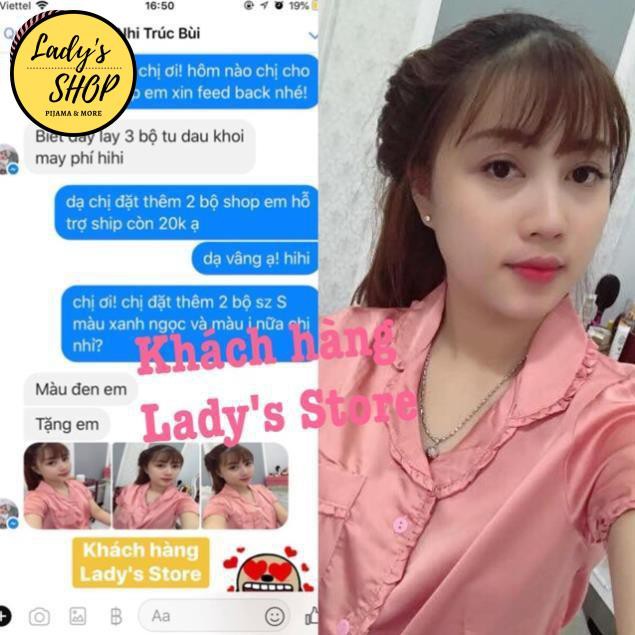Đồ Bộ Pijama - BỘ LỤA CỘC TAY QUẦN DÀI CAO CẤP [HÀNG CHUẨN ĐẸP | BigBuy360 - bigbuy360.vn