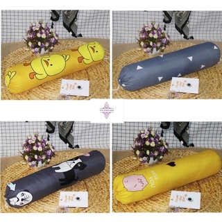 Vỏ gối ôm cotton poly hàn 35x100cm,nhiều họa tiết