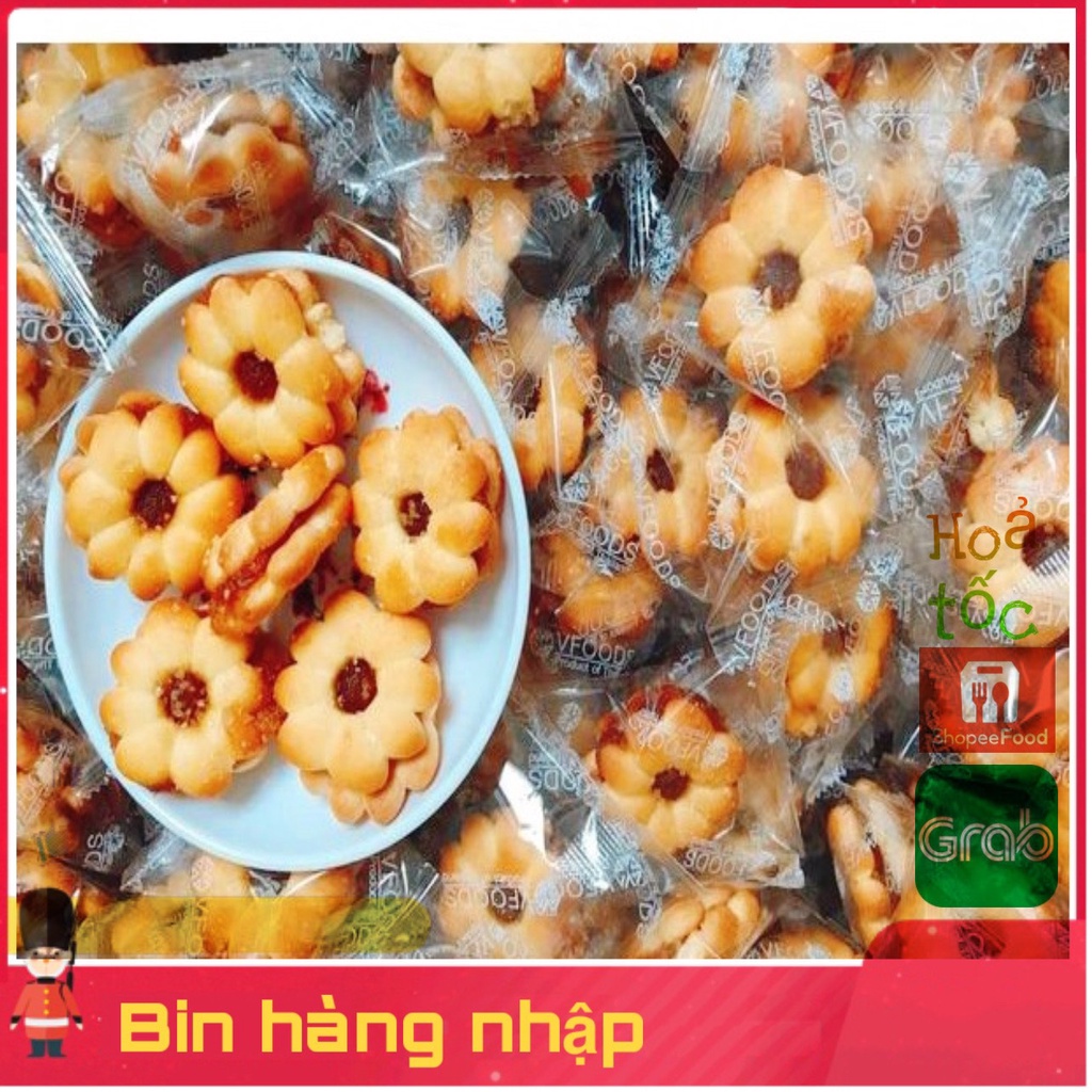 500G Bánh Bông Mai Mứt Khóm Vfoods Thái Lan