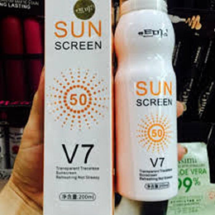 Kem chống nắng V7 SUN SCREEN - HÀN QUỐC - KEM CHỐNG NẮNG