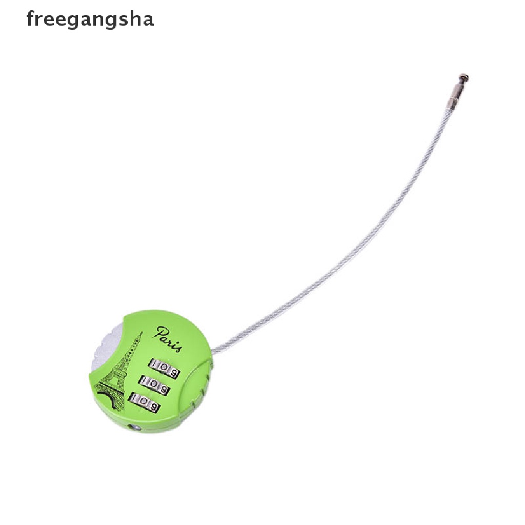 [FREG] 1pc Mini Resettable Combination Travel Luggage Suitcase Code Lock Padlock Locks FDH