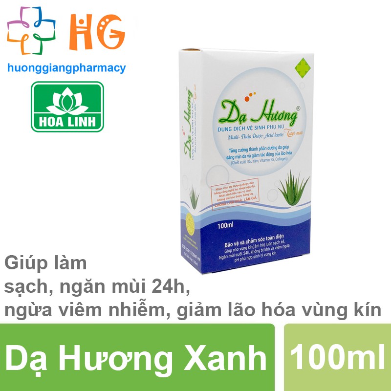 Dùng dịch vệ sinh phụ nữ Dạ Hương nước rửa phụ khoa chăm sóc vùng kín hàng ngày cho chị em