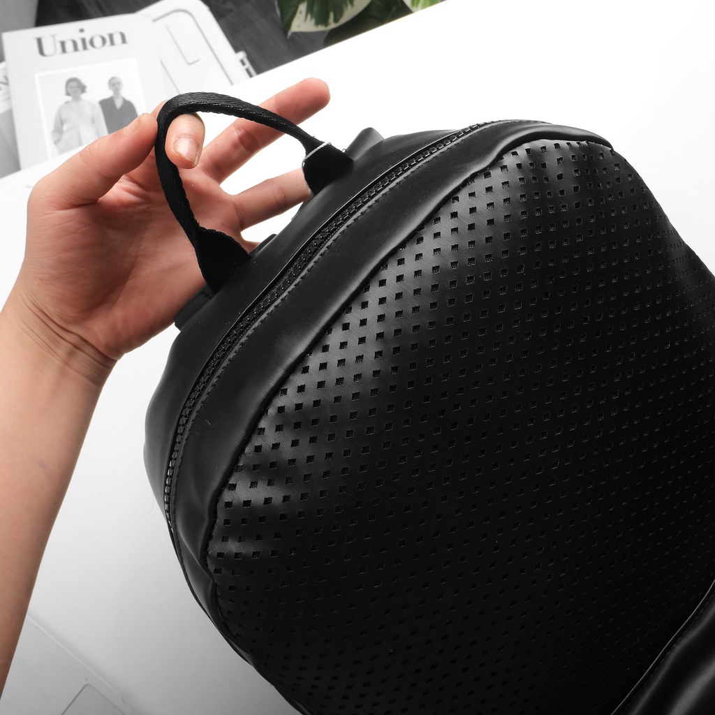 Balo unisex chất liệu Da Si TPE xịn xuất dư, chống nước, thiết kế nhiều ngăn đa dụng K001