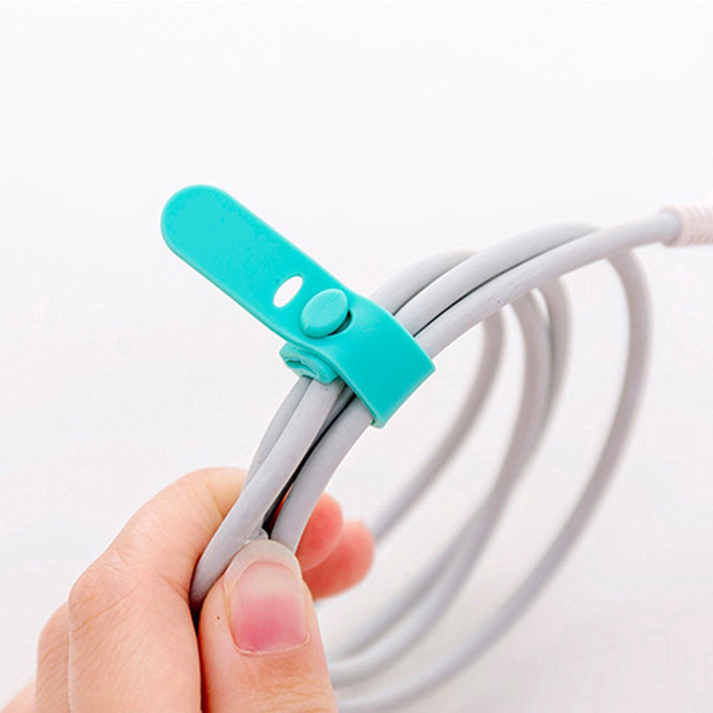 Bộ 4 Phụ Kiện Quấn Dây Cáp Bằng Silicone