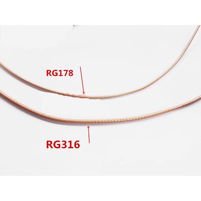 Cáp tín hiệu        RF RG178 và RG316