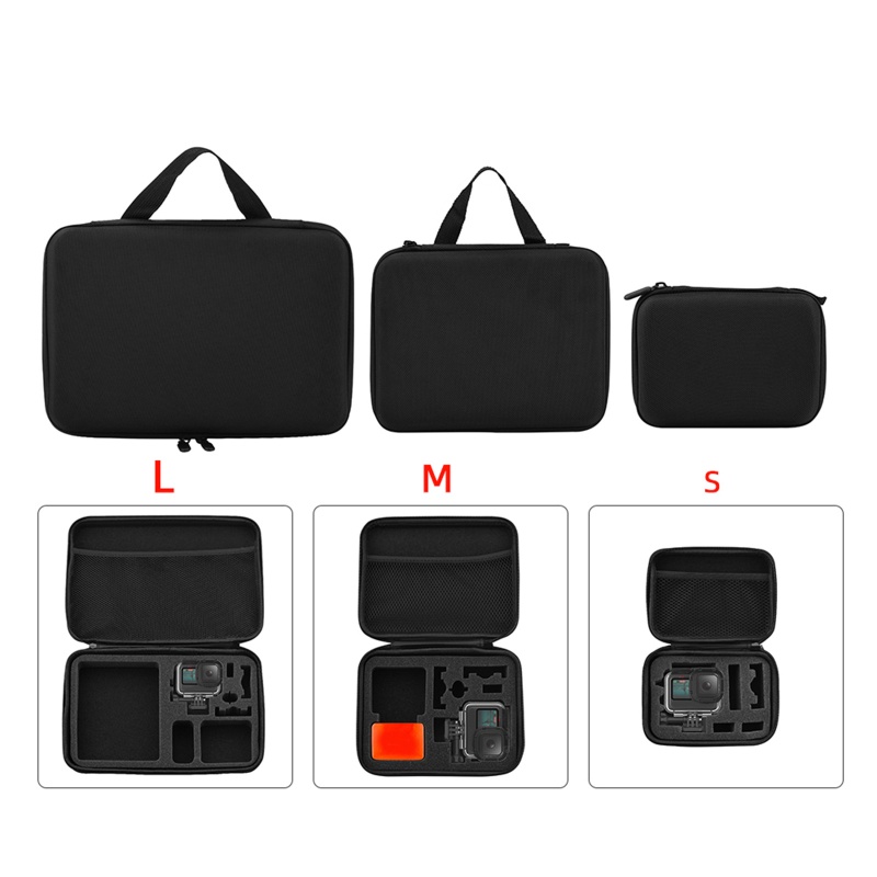 Túi đựng camera hành trình chống sốc cỡ nhỏ/trung bình/lớn cho GoPro- Hero 9 Action