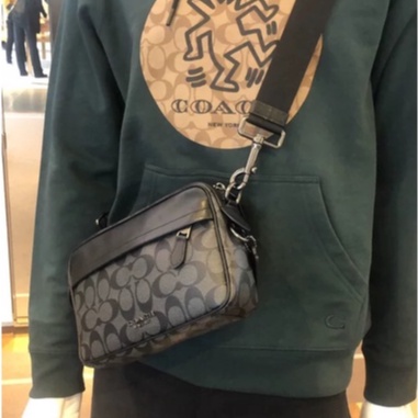 COACH Túi Đựng Máy Ảnh F50715 In Logo Thời Trang Cho Nam Và Nữ