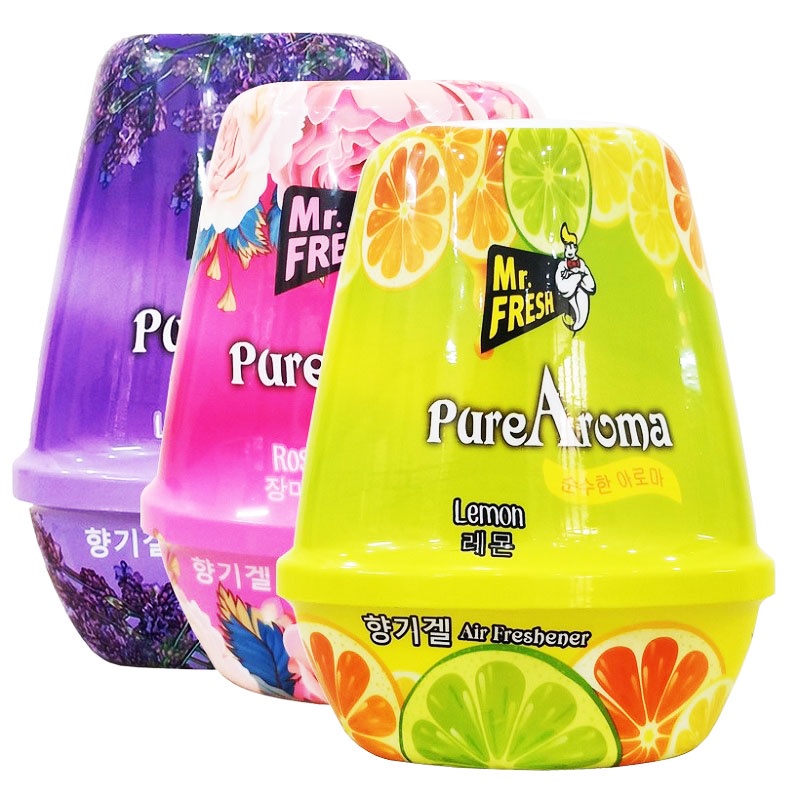 Sáp thơm phòng khử mùi PureAroma Mr. Fresh 180g - 220g (6 Hương thơm mới)