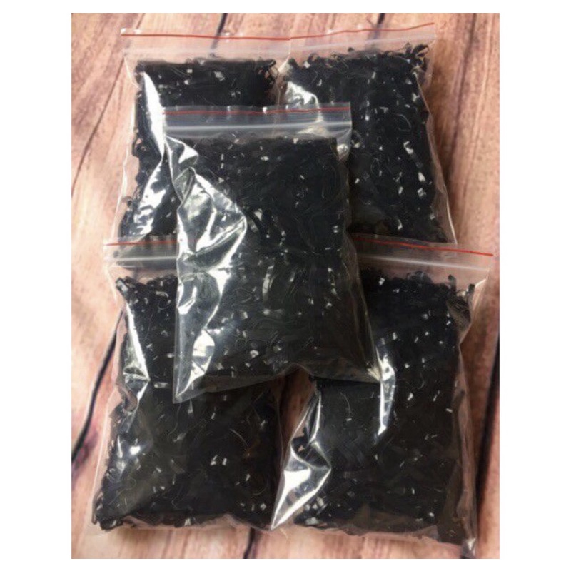 Chun đen buộc tóc siêu dai