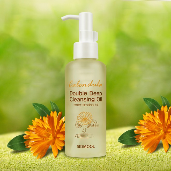 [Hàng mới về] Dầu tẩy trang làm sạch sâu Sidmool Calendula Double Deep Cleansing Oil 150ml