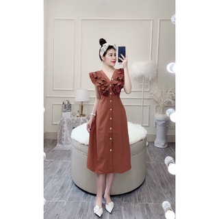Váy cổ bèo #V99