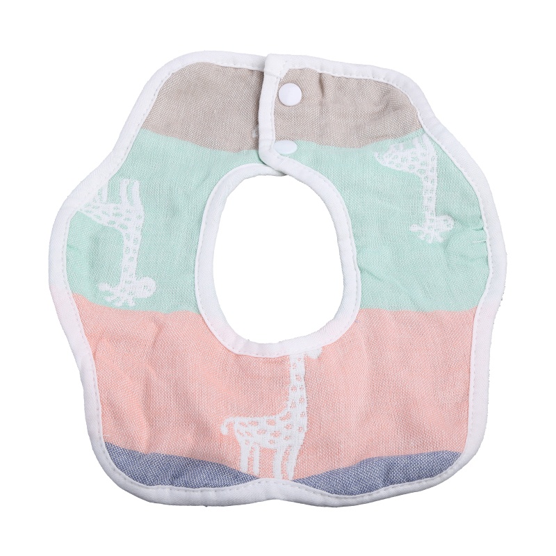 Yếm Ăn Chất Liệu Cotton Có Thể Điều Chỉnh Tiện Lợi Dành Cho Bé