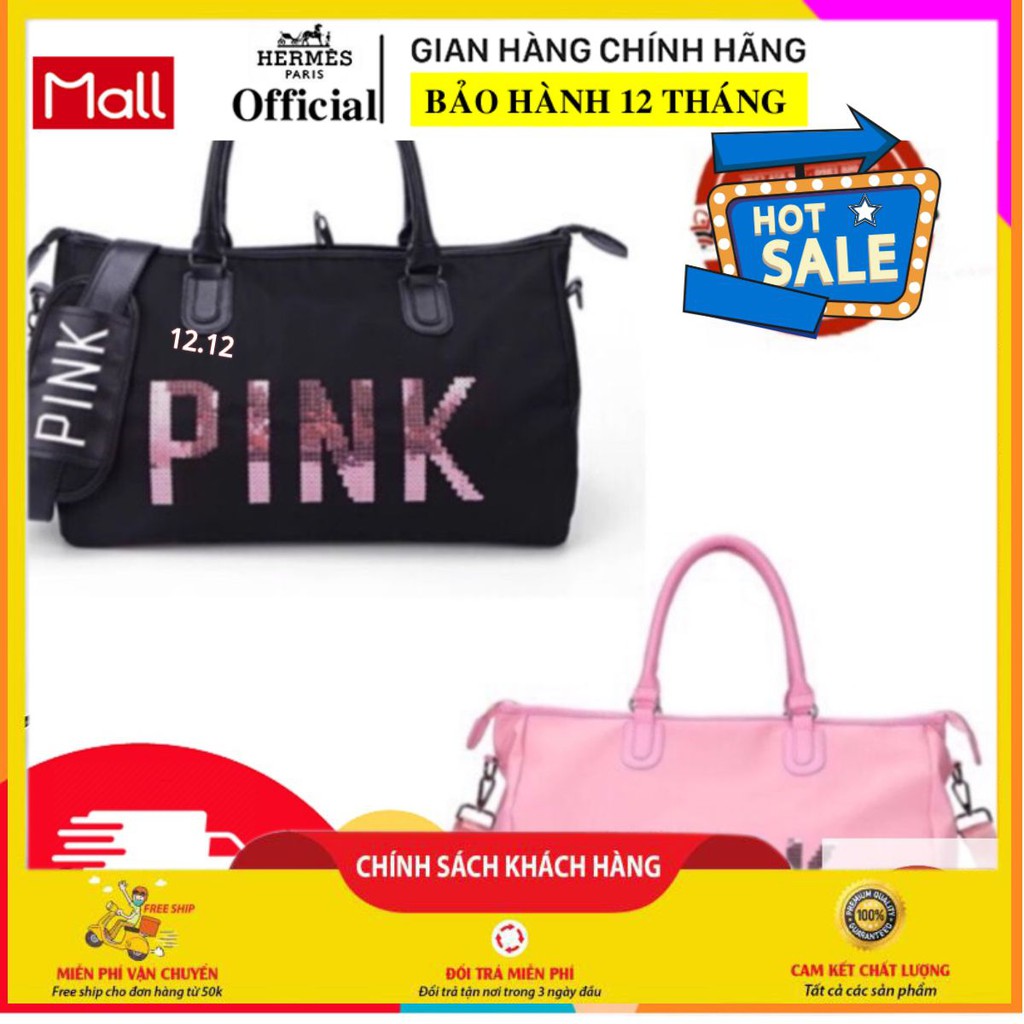 Túi du lịch Pink 💥FREESHIP 50K💥 TÚI DU LỊCH CAO CẤP DA QUẢNG CHÂU LOẠI 1  size đại VTH7