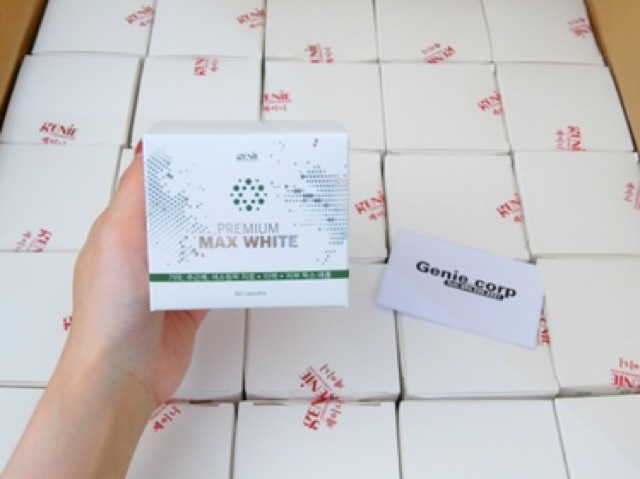 Viên Uống Trắng Da Premium Max White Genie | WebRaoVat - webraovat.net.vn