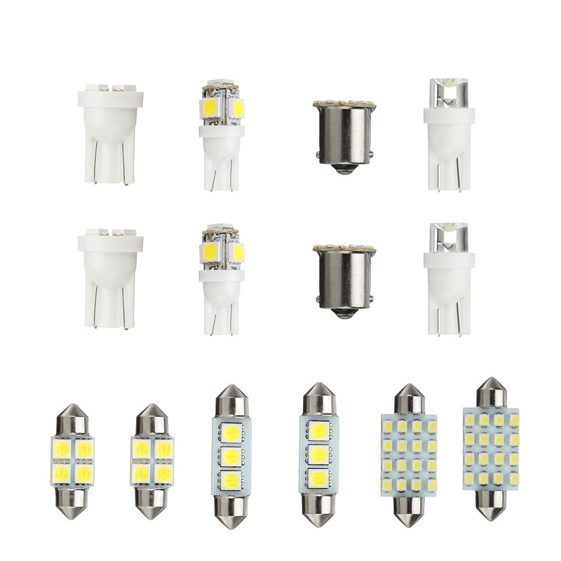 Set 14 bóng đèn LED nhiều kiểu dùng trang trí nội thất tiện dụng