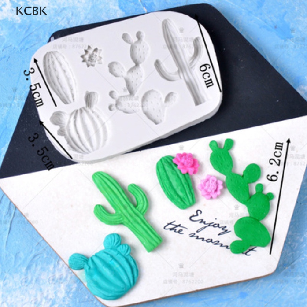 Khuôn Silicone Làm Bánh Tạo Hình Cây Xương Rồng Độc Đáo Tiện Dụng