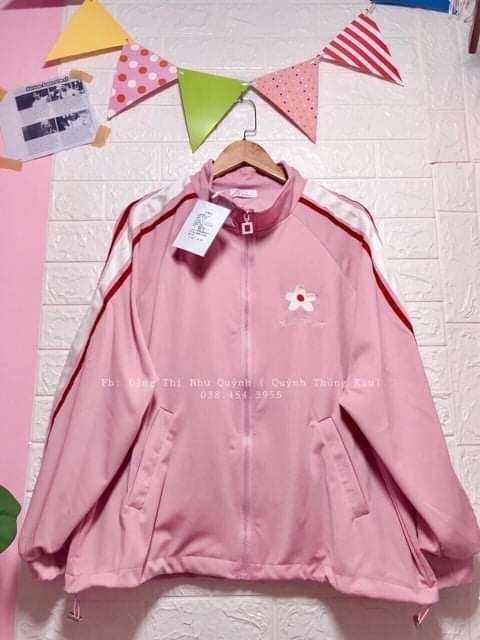 Áo khoác dù có mũ tháo rời, có size từ 35kg, áo khoác gió nữ, hàng 2 lớp siêu dày dặn | BigBuy360 - bigbuy360.vn