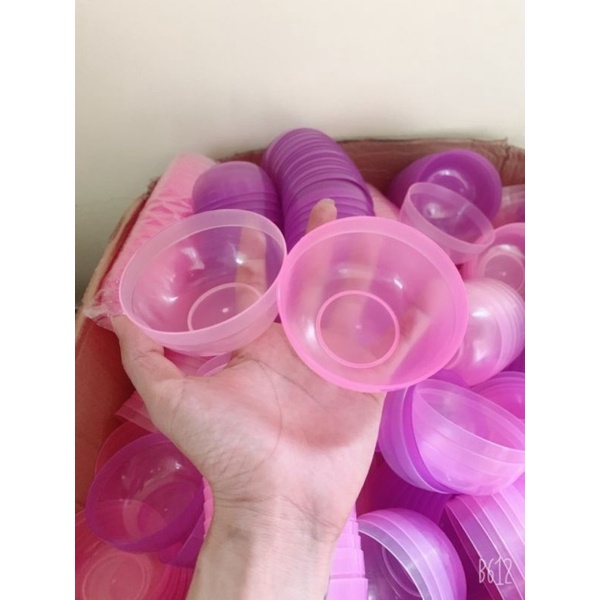 Bát trộn mặt nạ+ que đắp mặt nạ loại nhựa dẻo bền đẹp
