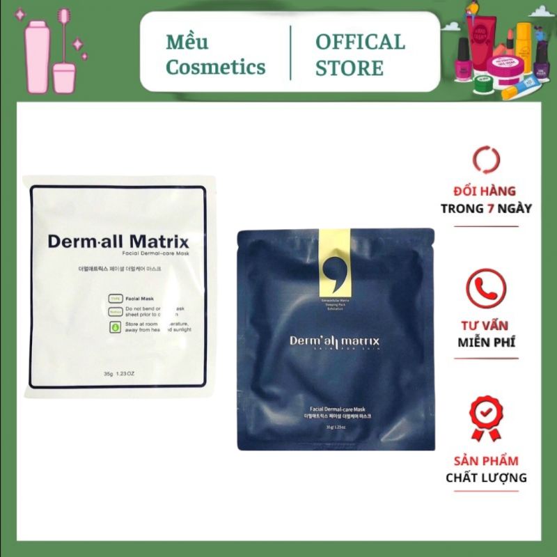 Mặt Nạ Derm All Matrix Facial Dermal care Mask