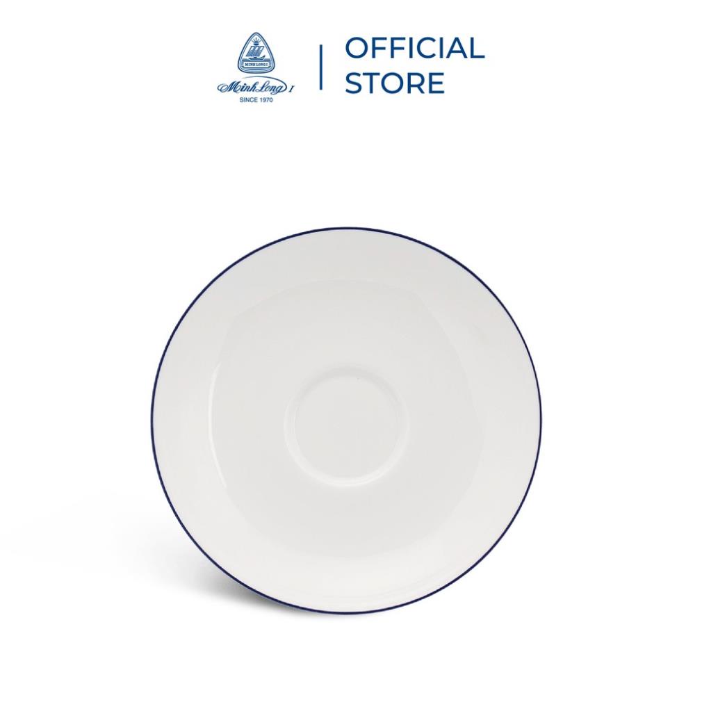 Bộ trà cao cấp Minh Long 0.5 L - Camellia - Chỉ Xanh Dương