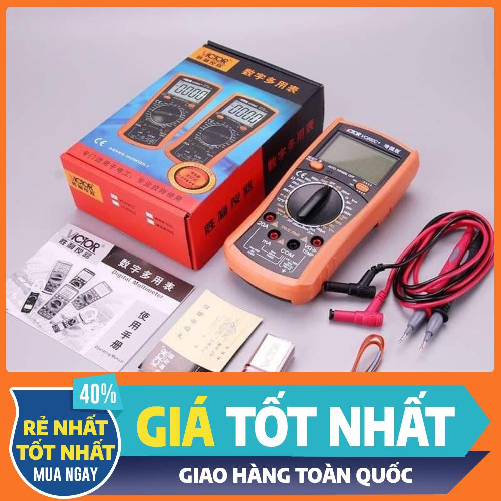 [ Freeship Xtra ] Đồng Hồ Vạn Năng Điện Tử Victor 890C+ Cao Cấp