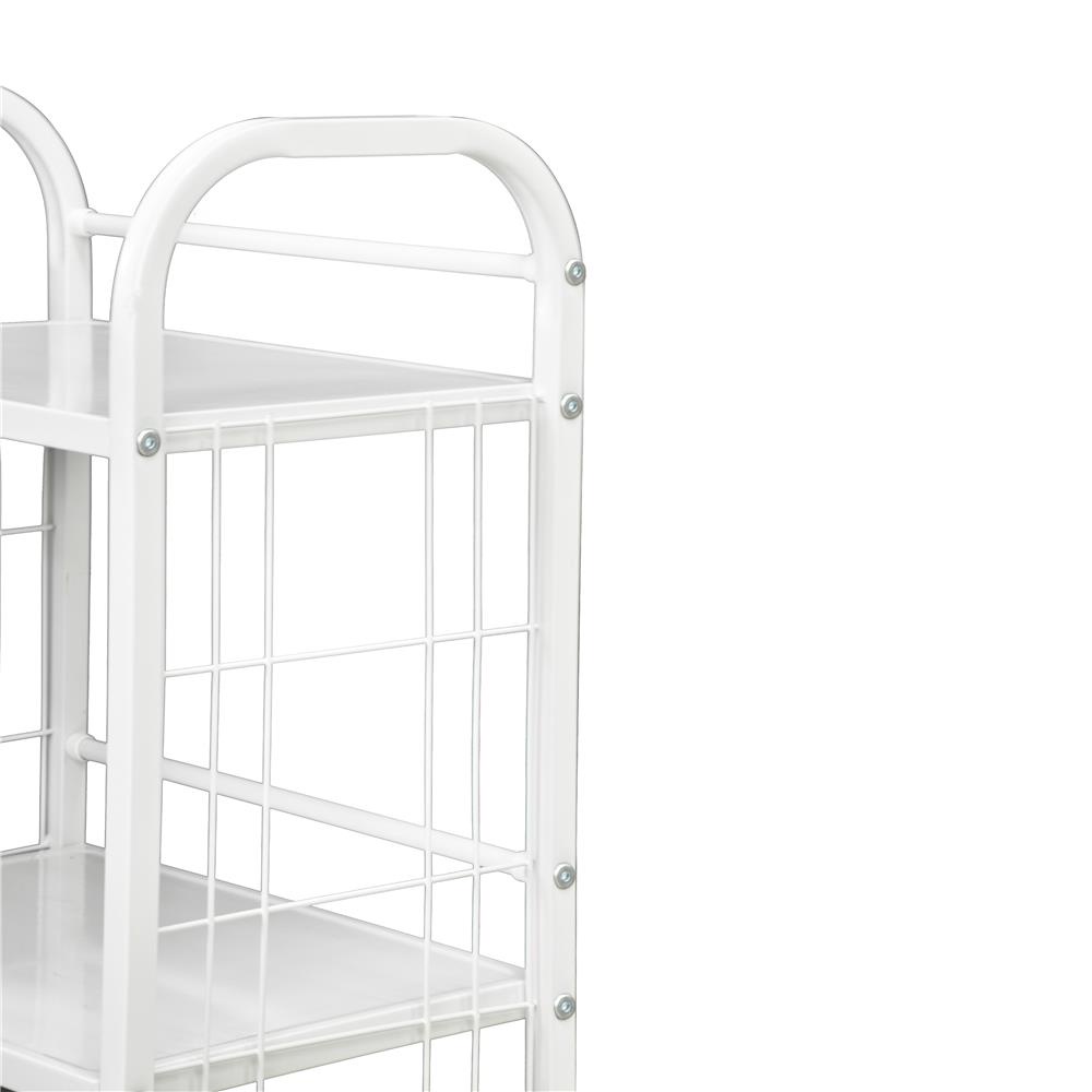 HomeBase STACKO Kệ 3 tầng bằng thép AMAS Thái Lan W44xH91.5xD30.5cm màu trắng