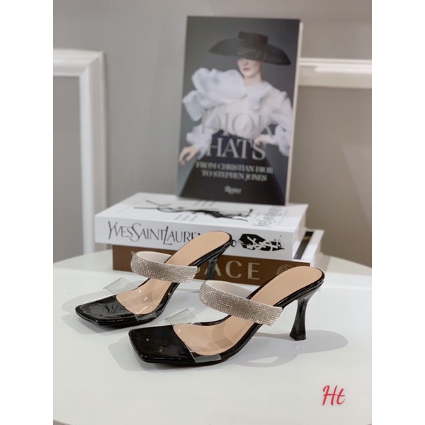 ❤️ NEW HOT 2022 HÀNG CÓ SẴN❤️ Guốc mika quai đá gót nhọn 7cm