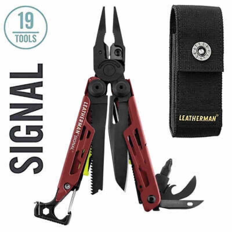 [Chính hãng] Kềm đa năng Leatherman Signal màu Crimson , New 100% fullbox , nhập Mỹ