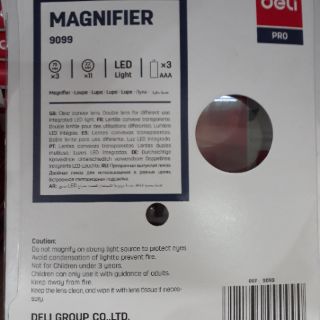 Kính lúp Deli Magnifier 9099