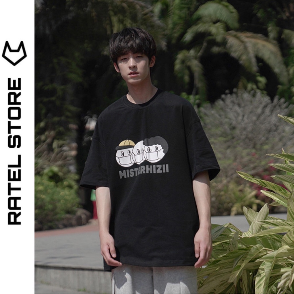 Áo Thun Local Brand T-Shirt &quot; 3 CẬU BÉ MISTERHIZII &quot; UNISEX NAM NỮ FORM RỘNG