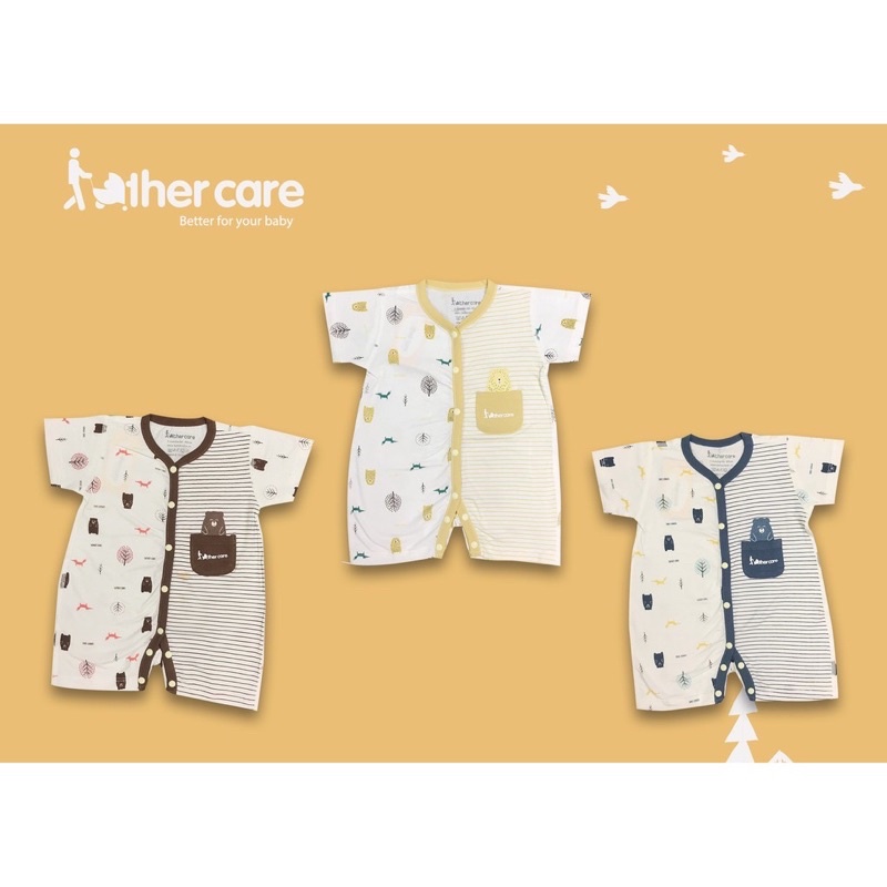 Bộ liền thân Body Father Care vải sợi bạc hà