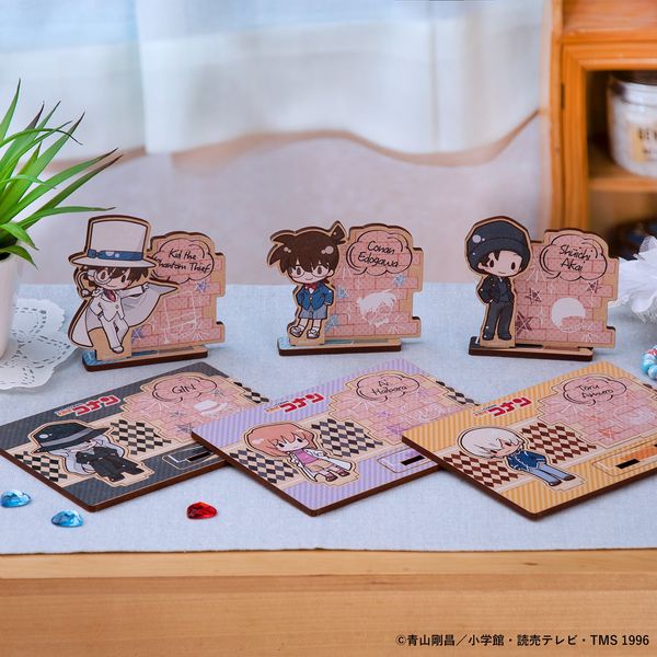 Mô hình standee Conan Haibara Akai Amuro Kid Gin