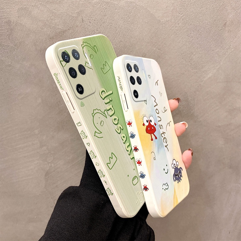 Ốp lưng OPPO A94 Ốp Lưng OPPO A94 Ốp Điện Thoại silicone Mềm Chống Rơi In Hình Tranh Sơn Dầu Cho OPPO A94