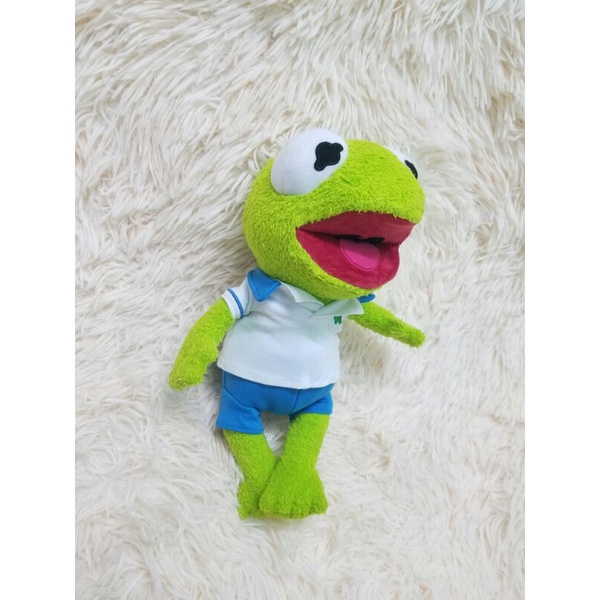 gấu bông Ếch Kermit size to 50cm nhám chính hãng nhồi bông