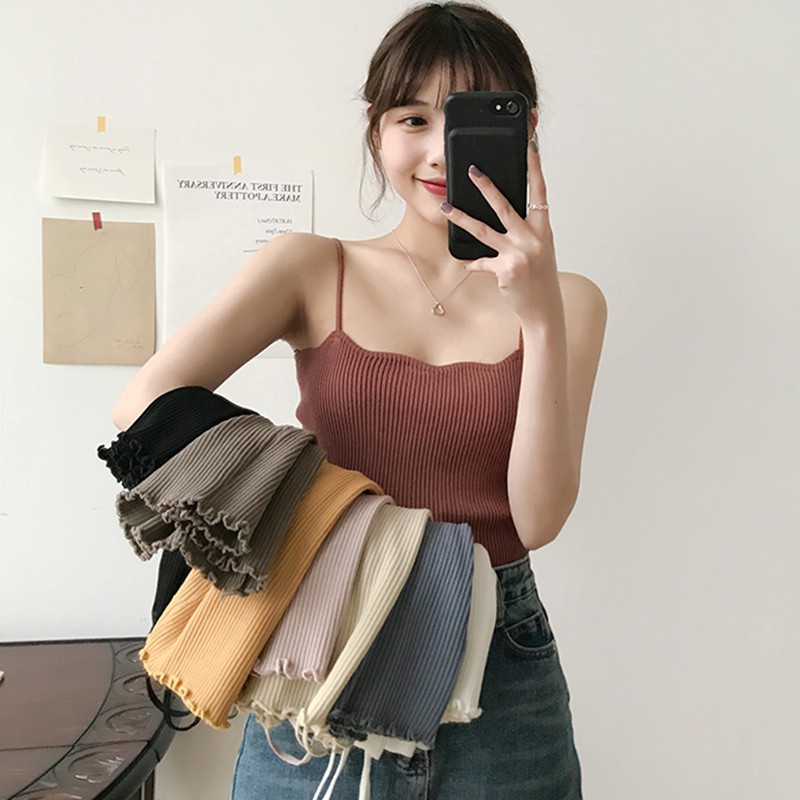 Áo Hai Dây Nữ Tính Thời Trang