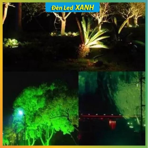 Đèn Pha Led đơn màu 10-20W  trắng, vàng, xanh dương, đỏ...Đèn pha trang trí sân vườn, Cây cối, biển quảng cáo.