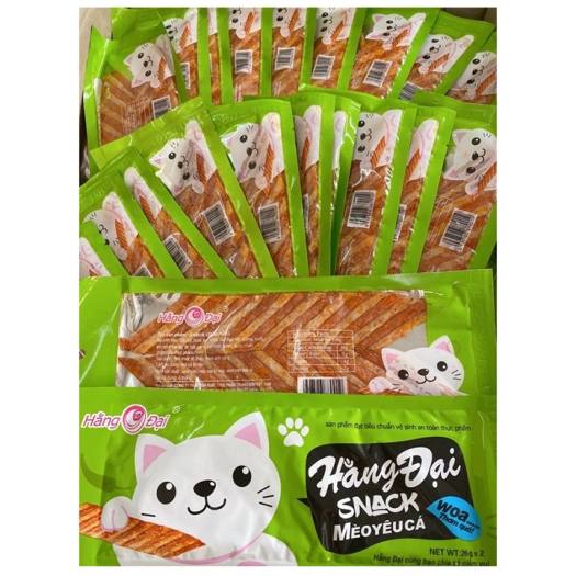 Snack Mèo Yêu Cá Hằng Đại Đồ Ăn Vặt Cay Ngon Giá Rẻ