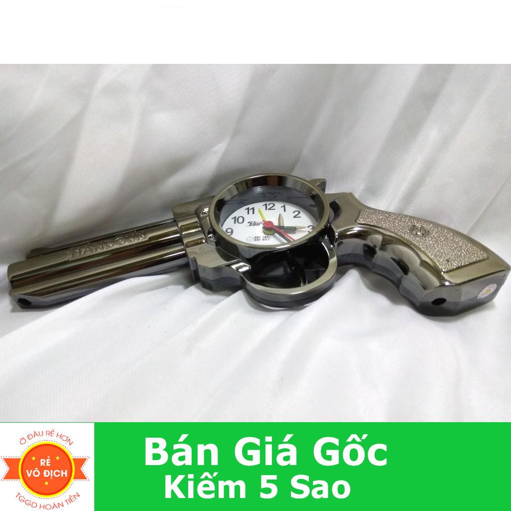 Đồng hồ Clock cho bạn thể hiện tài bán súng khi báo thức kêu lên IP00432