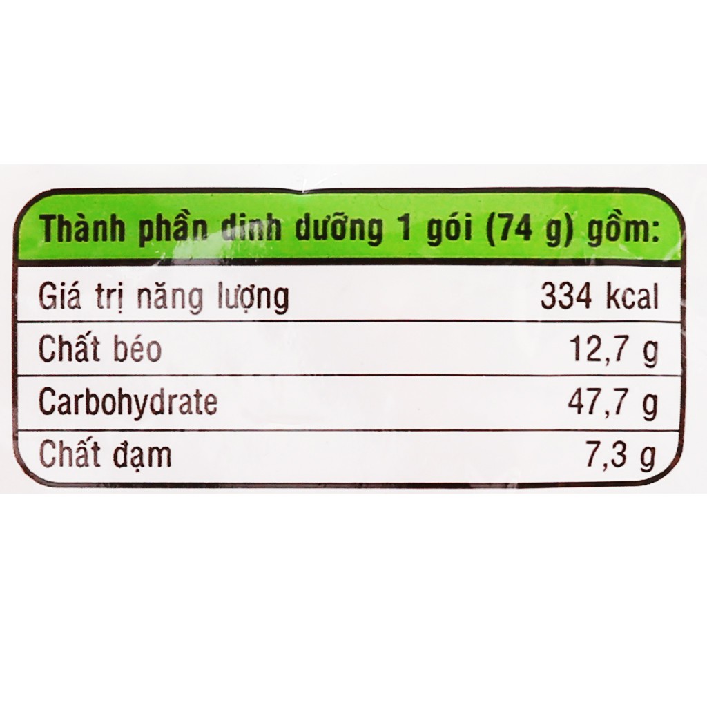 Mì chay Hảo Hảo rau nấm gói 74g | BigBuy360 - bigbuy360.vn