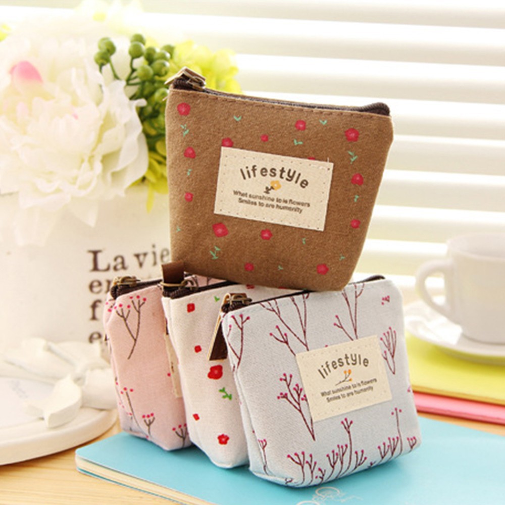 Ví Đựng Tiền Xu Thiết Kế Đa Dạng Cho Nữ