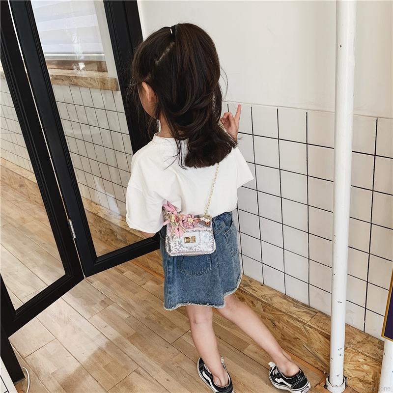 Túi Đeo Chéo Kim Tuyến Hình Con Thỏ