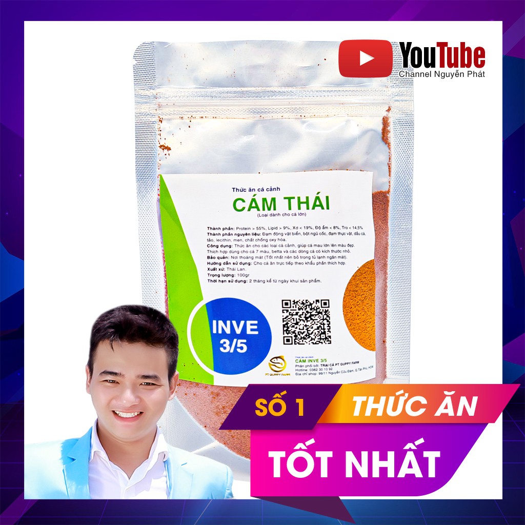 [Mã PET50K giảm Giảm 10% - Tối đa 50K đơn từ 250K] Cám cá 7 màu lớn