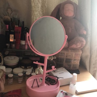 Gương nhựa 2 mặt để bàn