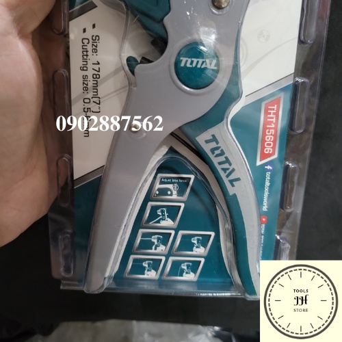 7&quot; Kìm (kiềm) tuốt dây điện mỏ quạ Total THT15606