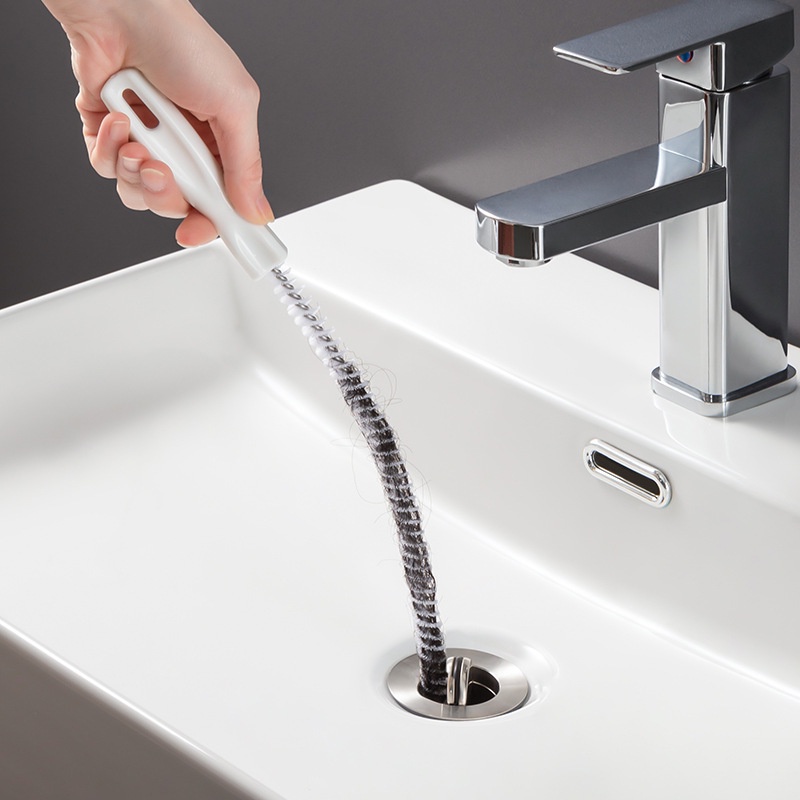 Bàn Chải Vệ Sinh Ống Thoát Nước Nhà Tắm Tiện Dụng 60CM