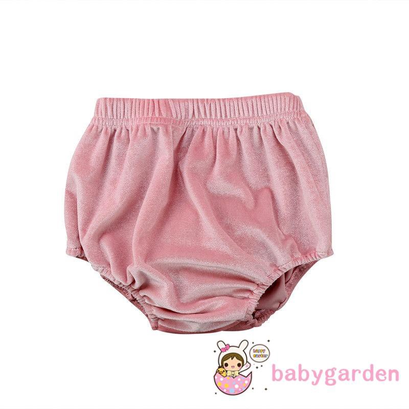 AAE-Kids Baby Girls Velvet Bottoms Infant Bloomer Shorts Briefs Diaper Cover