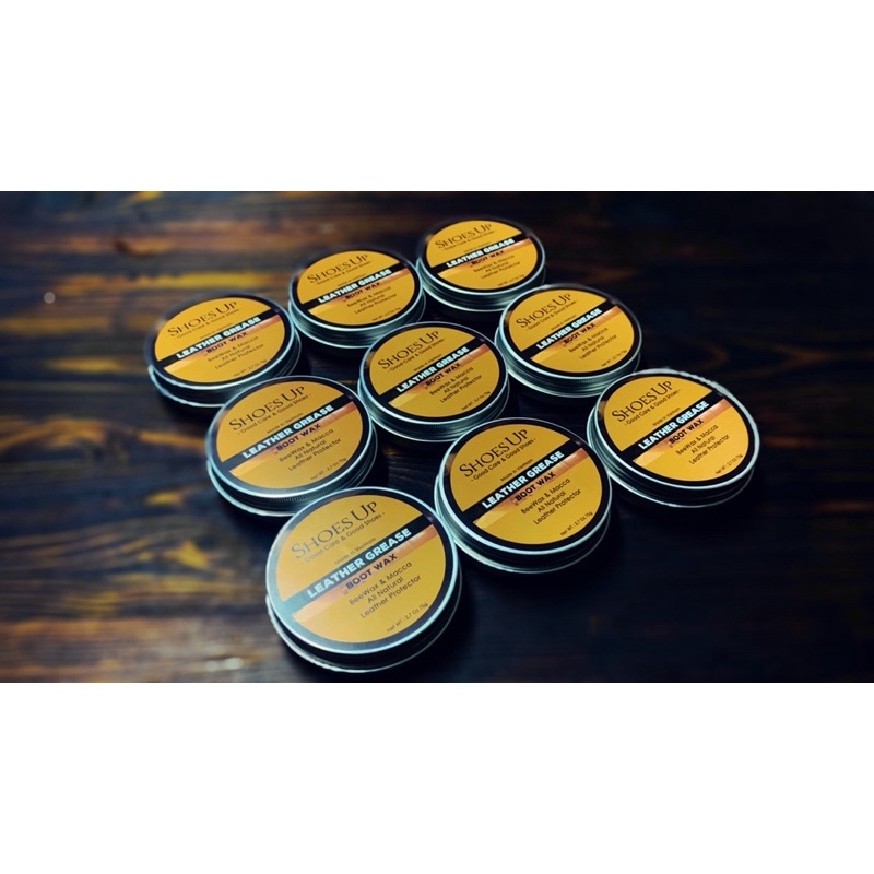 Shoes Up Leather Grease - Sáp dưỡng đồ da chuyên sâu dành cho giày,bốt, áo khoác da