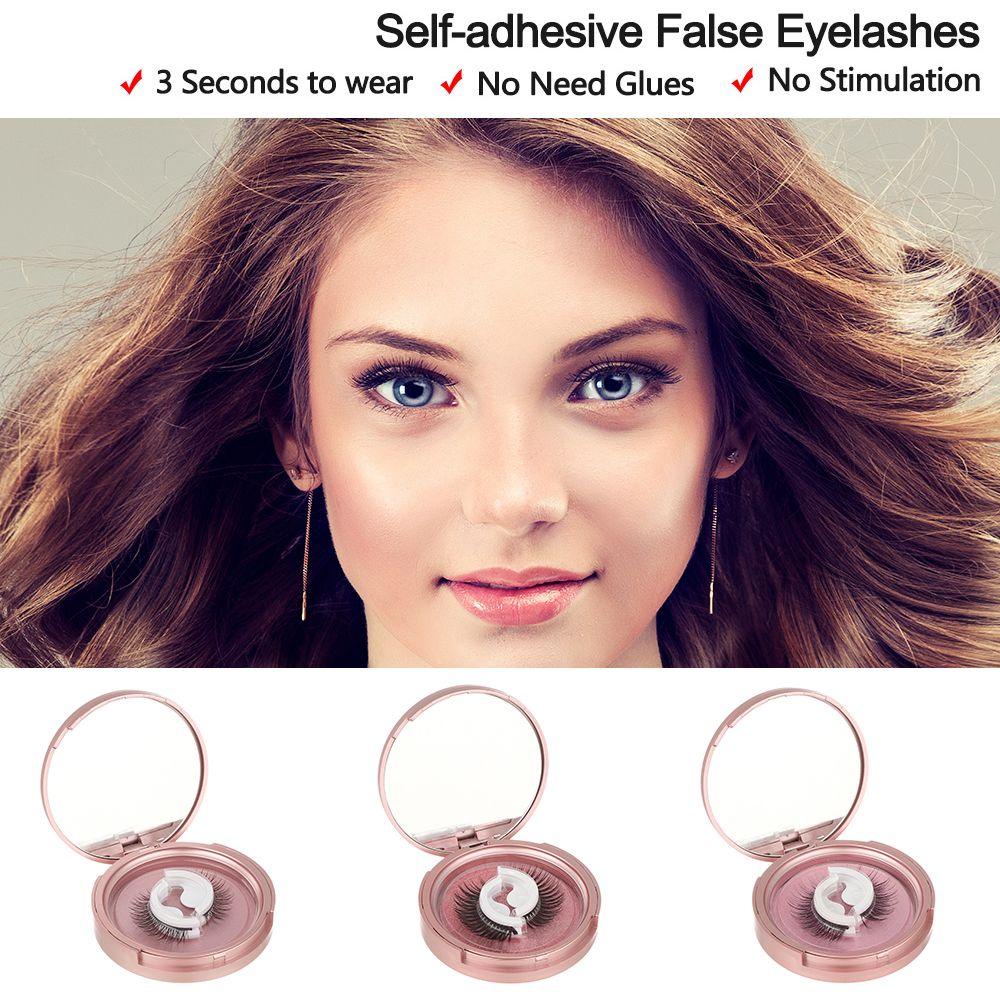 Mih Lông Mi Giả Cong Dày Tự Nhiên Không Keo Dán Có Thể Tái Sử Dụng